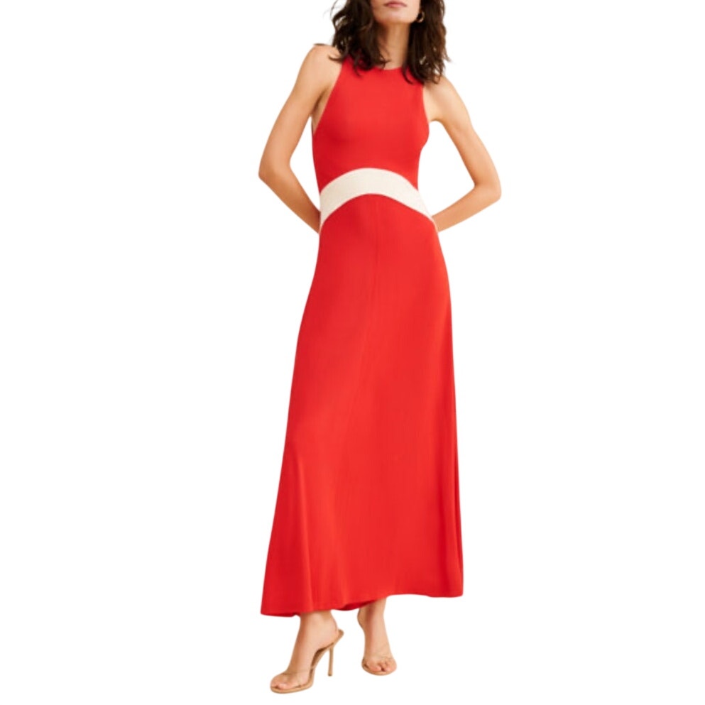 Solid & Striped Jonati Maxi Dress Size Large